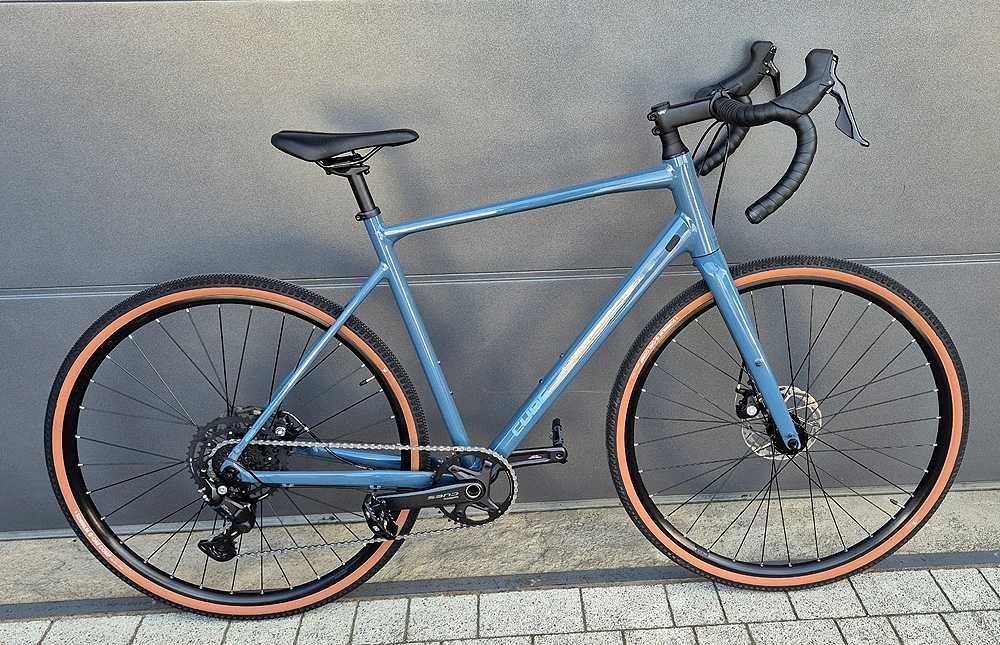 Rower gravel CUBE NUROAD ONE | rozm. L | Shimano CUES 1x9 | Hamulce tarczowe |  Widelec Full Carbon | męski