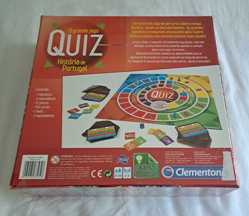O Grande Jogo Quiz – História de Portugal - Novo