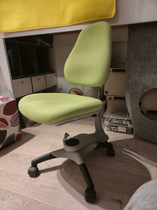 Fotel dziecięcy ergonomiczny zielony Comf-Pro