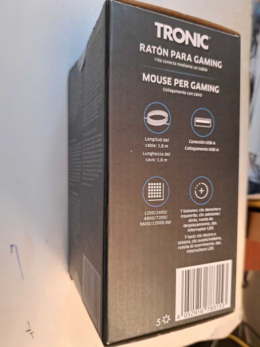 Teclado + Rato para jogos com retroiluminação colorida - NOVO