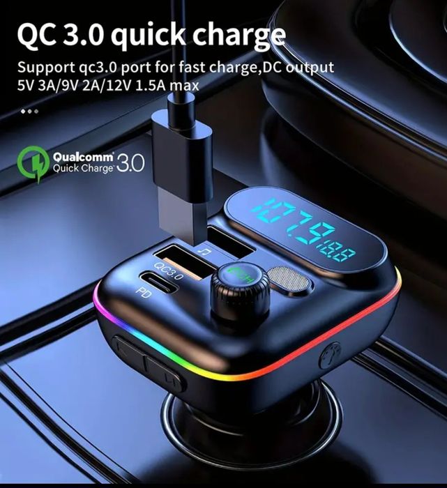 Multifuncões wireless carro