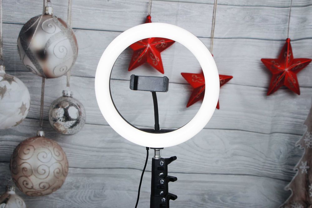 Lampa Pierścieniowa White RGB led usb ring z pilotem