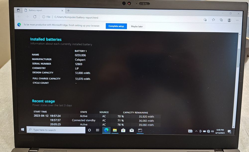Lenovo ThinkPad X1 Carbon 8th Gen 14" - i5-10210U 16GB RAM dysk 512GB stan idealny nowa bateria