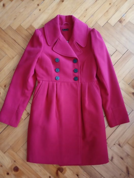 Płaszcz wiosenny cocomore 42 fuksja