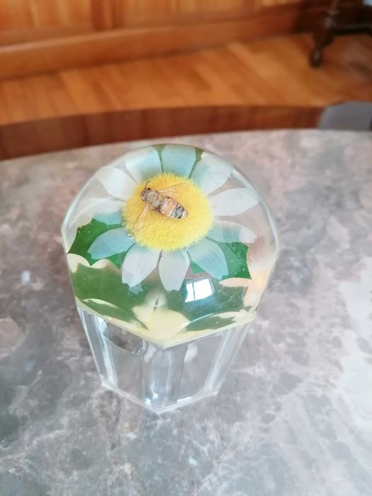 Pote de mel acrílico novo