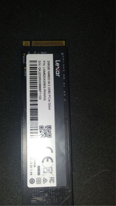 Dysk lexar 256 gb nowy nieuzywany