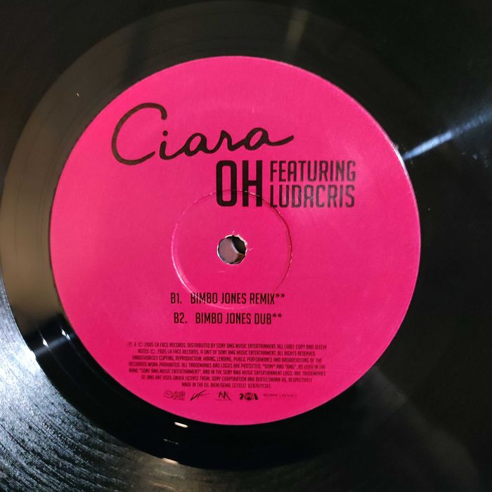 Ciara Ft. LUDACRIS - OH (2005r. LA FACE Rec) LP 12" winyl