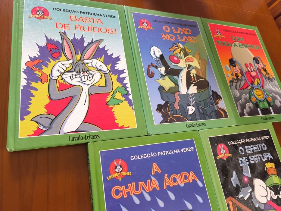 Coleção 5 Livros Looney Tunes Colecção Patrulha Verde
Pack 5