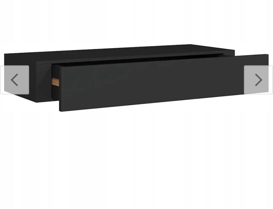 Półka wisząca z szufladą