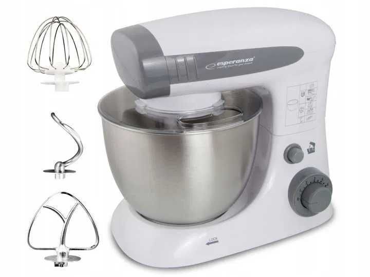 ROBOT planetarny Mikser stojący kuchenny z misą 800W Powystawowy