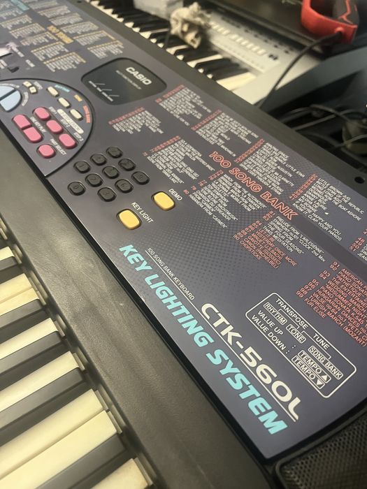 CASIО+ навушники:CTK-330;CTK-560L;CTK-630;CTK-810;CTK-5000  для занять