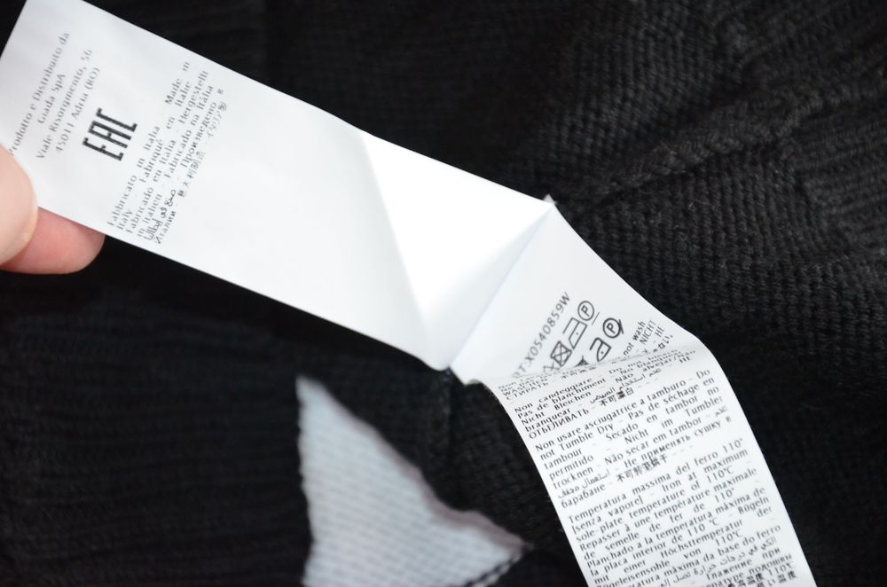 sweter Jacob Cohen 100% wool r. M