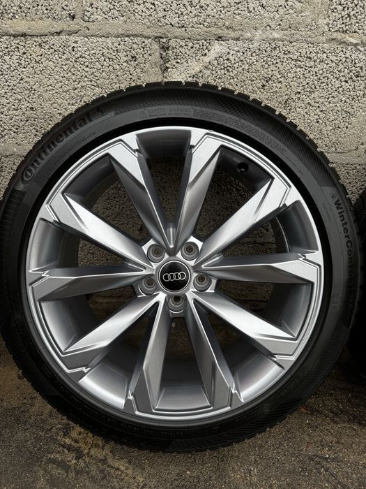 Oryginalne Koła R20 5x112 Audi A6 C8 4K9 Allroad Q5 A7 Opony 245/45/20