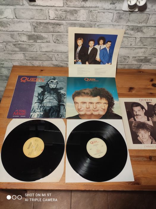 Queen zestaw 2 płyt winylowych rock plus prezent