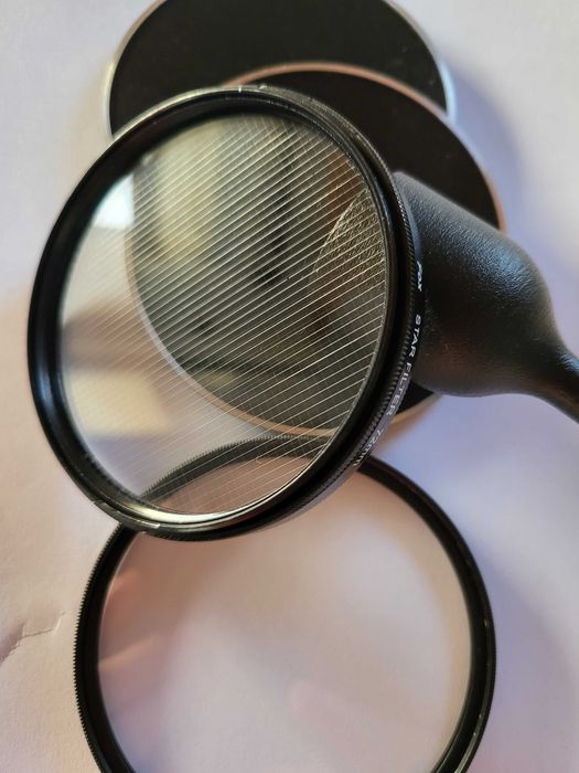 Zestaw Filtrów fox 72mm DSC UV i STAR FILTER