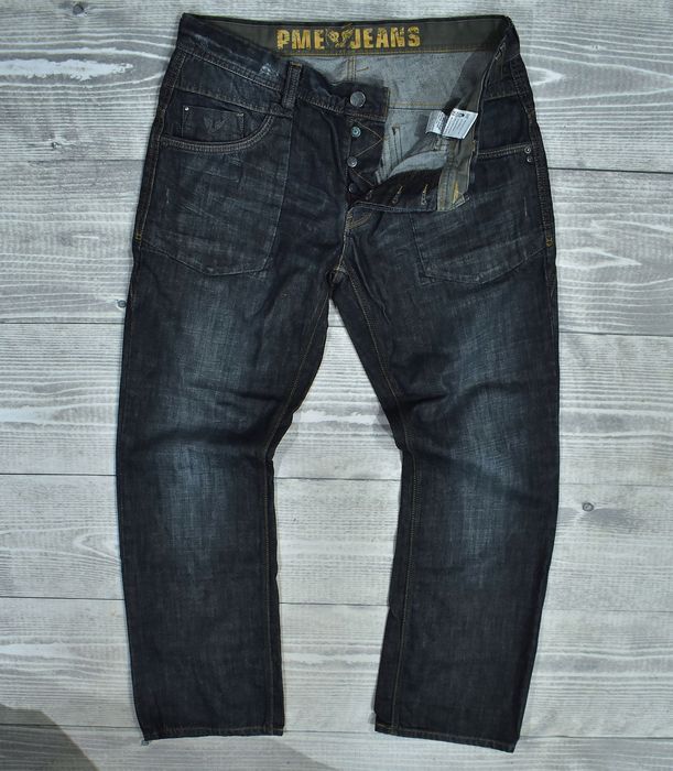 Pme Legend Męskie Spodnie Dżinsy Regular Straight W36 L32