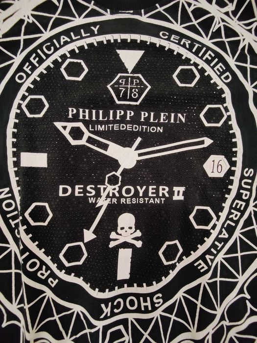 Camisola Phillip Plein tam. XL em excelente estado