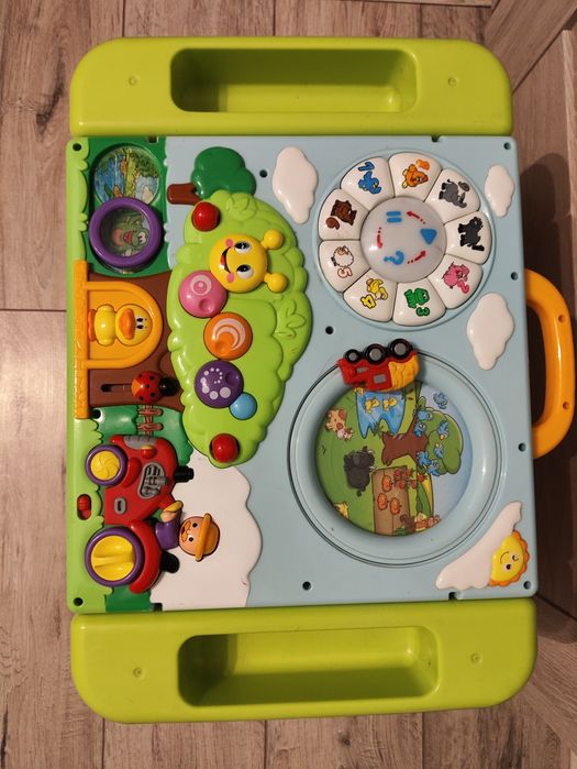 Stolik interaktywny dwustronny składany 2+