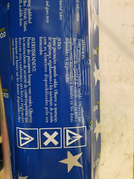 Electrodo inox 316 3,2 × 350mm