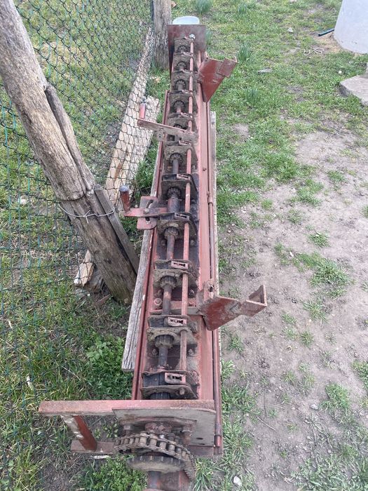 Травʼяний ящик сівалки СЗТ 3,6. Сівалка до мотоблока.