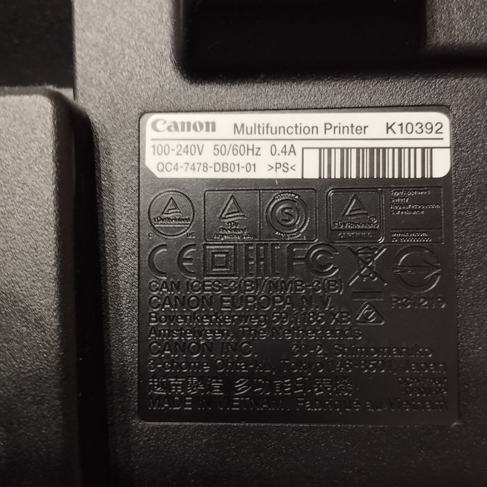 Принтер Canon Pixma K10392