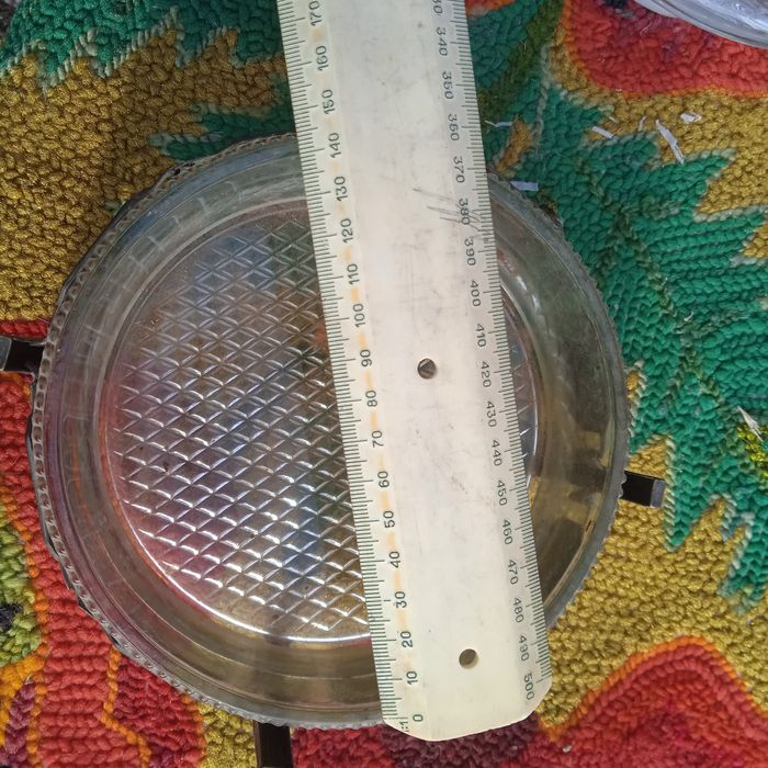 Ваза конфетница из стекла