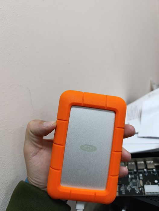 Зовнішній диск LaCie Rugged USB-C 5тб