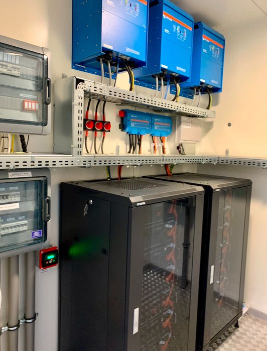 Victron BYD magazyn energii off-grid