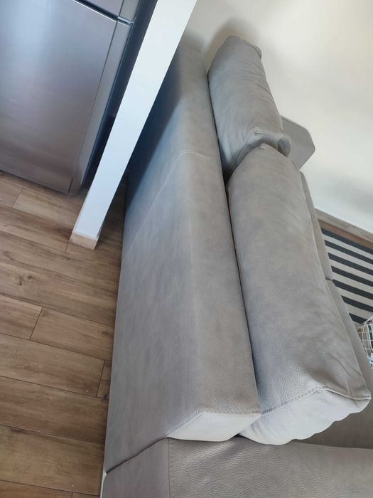 Vendo sofá  cama cinza