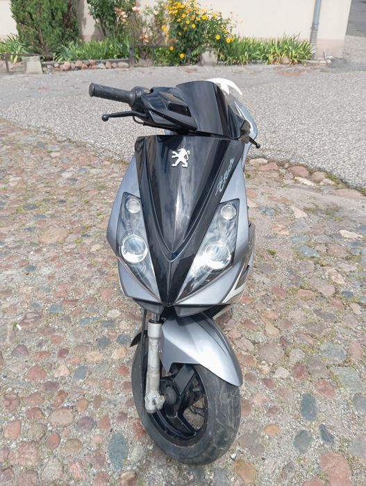 Peugeot Jetforce owiewki lampy licznik lagi koła elektryka