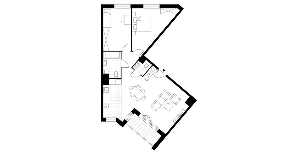 3-pokojowe mieszkanie 77 m² + loggia - Widok 4