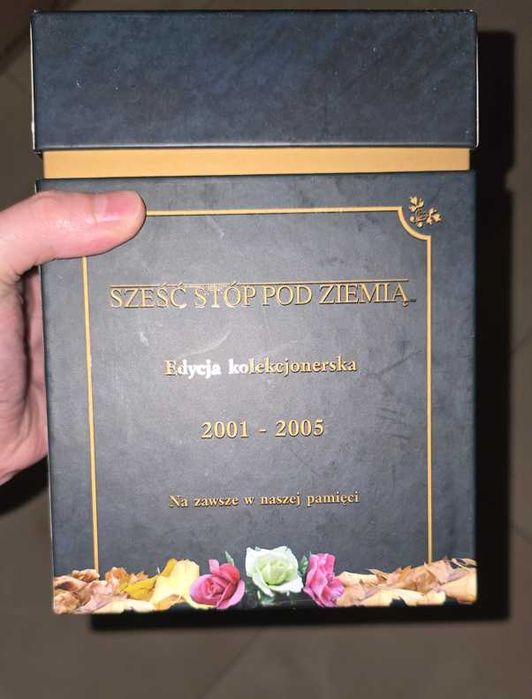 Sześć stóp pod ziemią komplet sezon 1-5 dvd + zbiorcze pudełko SUPER STAN