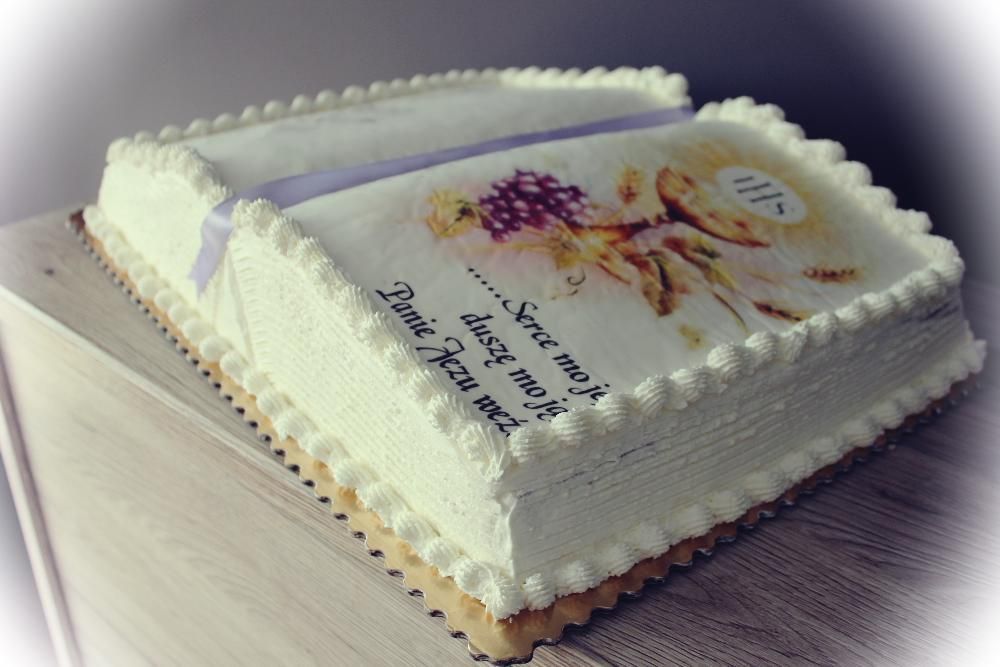 Opłatek na tort 10zł