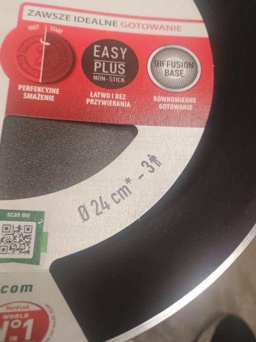 Patelnia Tefal simplicyty+ 24 cm nowa