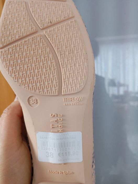 Sapatos n.38 - gel system -Made in Spain