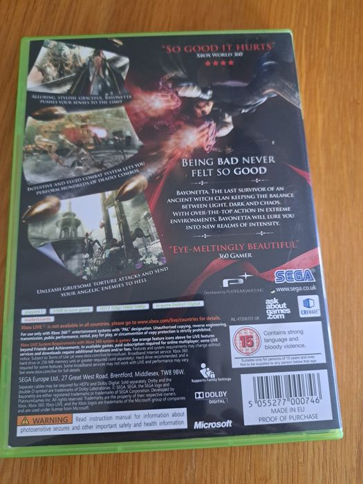 Xbox  360 Bayonetta