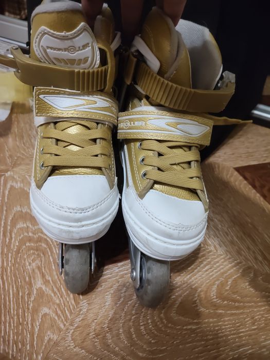 Ролики, 30 - 33, золотисті