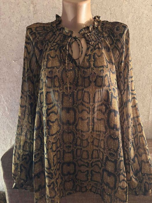 Блузка батал, блузон большого размера