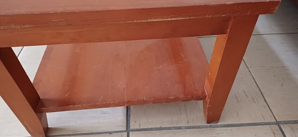 Mesa rectagular de cerejeira