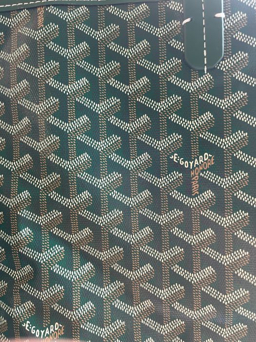 Mala Goyard Verde Grande