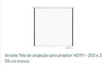 Tela para projeção