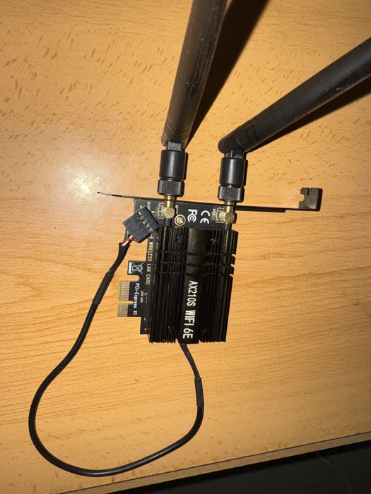 Placa de rede Wi-fi 6e AX210S