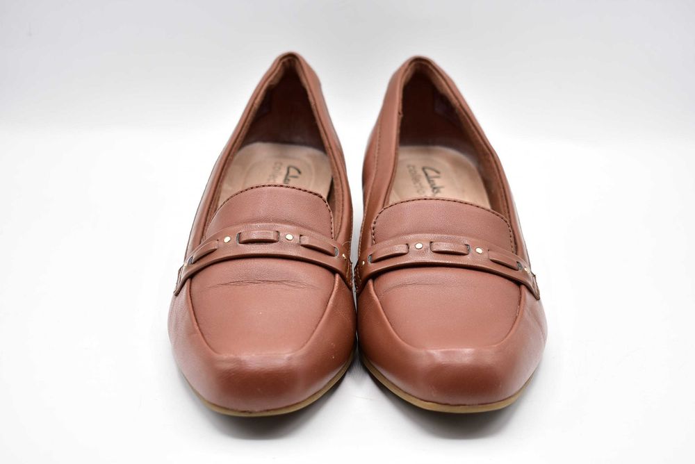 Skórzane mokasyny Clarks roz. 39