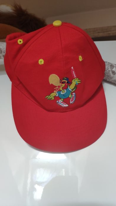 Czapka z daszkiem chupa chups czerwona