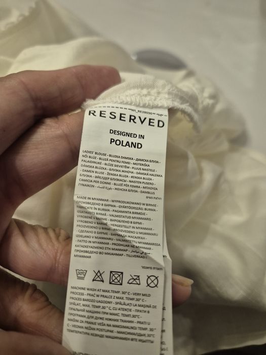 Śliczna  bluzeczka Reserved R.XS  do M nowa