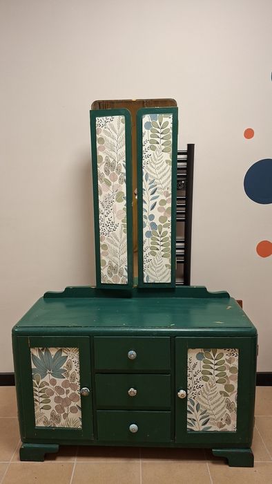 Toaletka w stylu  retro