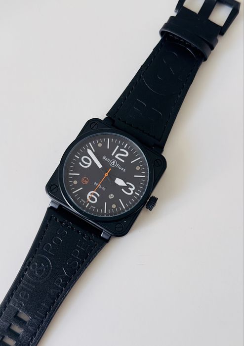 Relógio BELL & ROSS BR 03-92 Black Matte (NOVO)