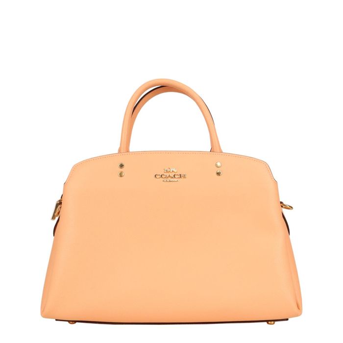 Torba damska Coach Tote Bag Różowa skórzana torba skórzana Torebka średnia ACS5379