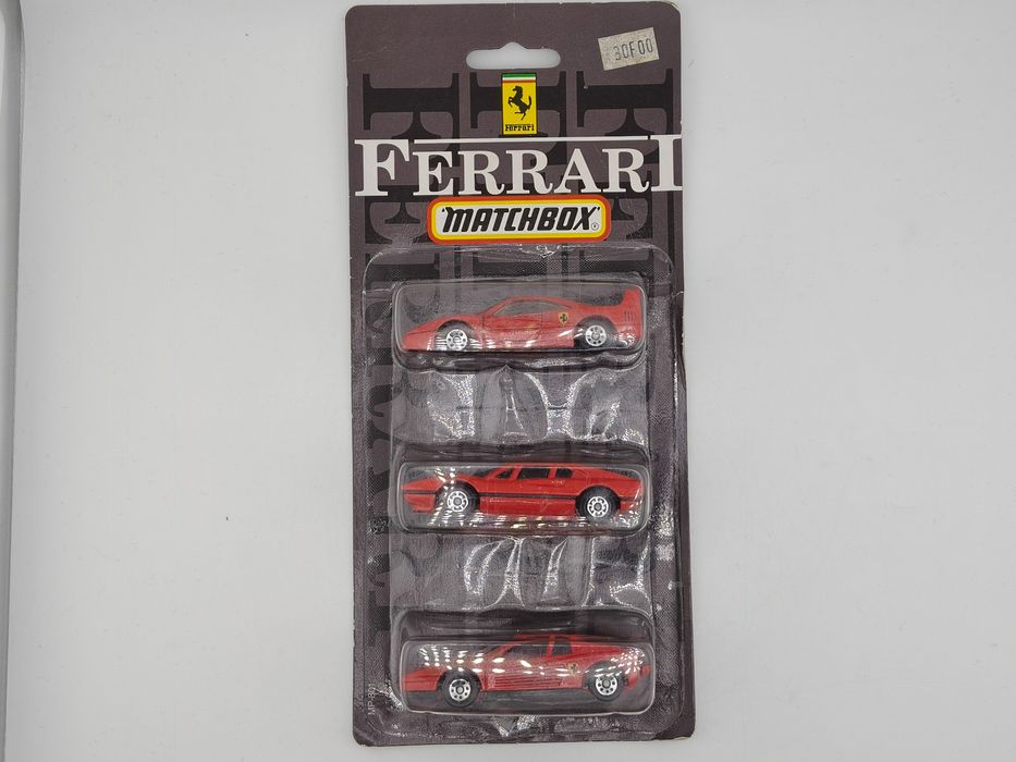 MP801 Matchbox Ferrari F40 Testarossa 308 GTB Boxed Multipack 3 Pack