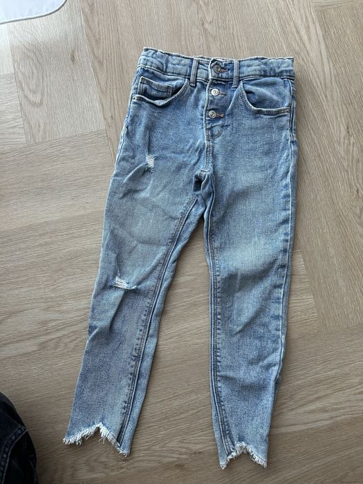 Spodnie jeansowe zara